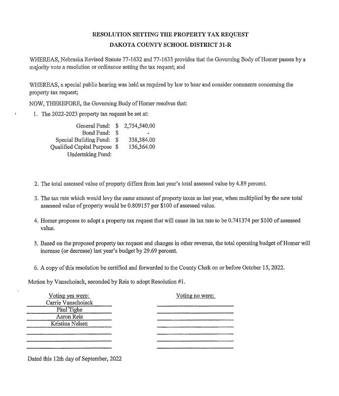 Homer Community Schools